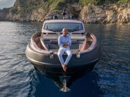On board the Sacs Rebel 50 G with the Designer Christian Grande Christian Grande Sacs Rebel 50