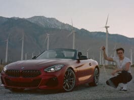 Brooklyn Beckham bmw