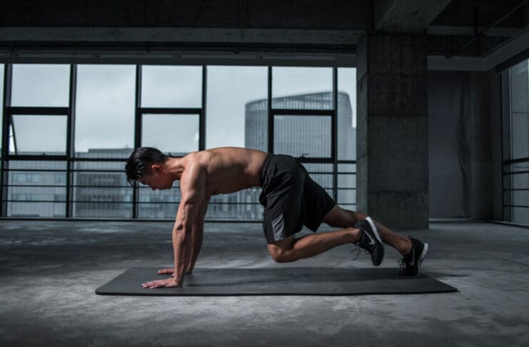 men workout