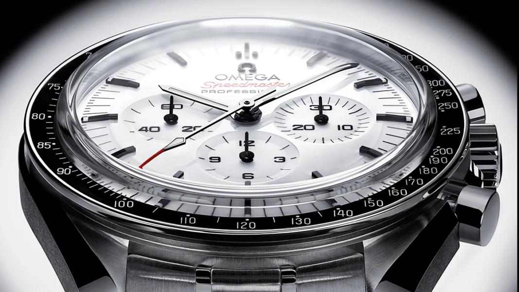 Omega OMEGA Launches New Speedmaster Moonwatch With Lacquered White Dial